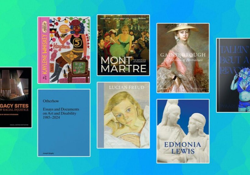 Various art book covers displayed together